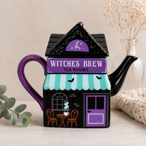 Witches brew tea rooms - witches, teapot