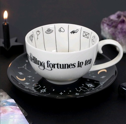 Fortune telling tea cup - tea,