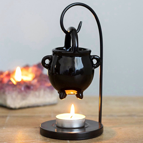 Black hanging cauldron tea - black,
