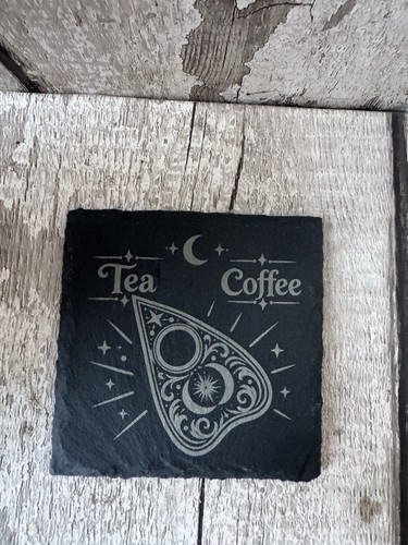 Tea ouija planchette slate - tea,