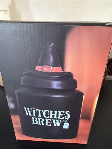 Witches brew tea canister - witches,