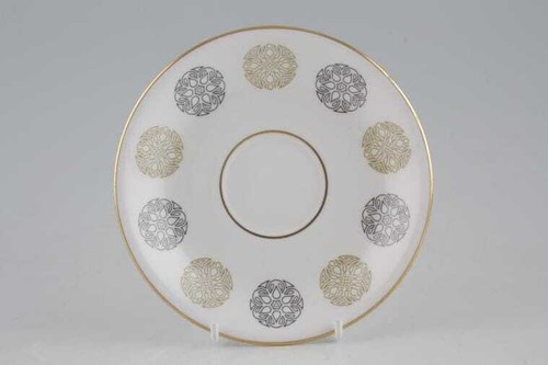 Spode gothic tea saucer - -,