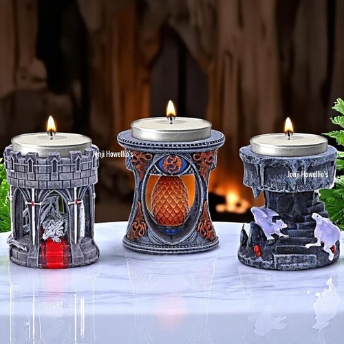Dragon tea light candle - tea,