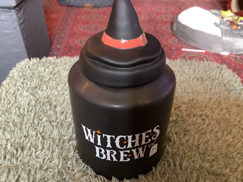 Witches brew tea canister - witches,