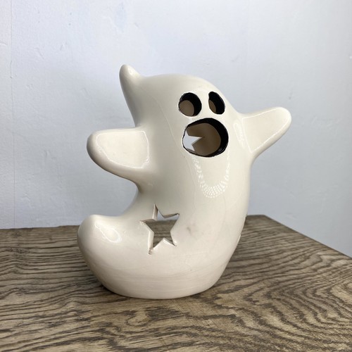 Ceramic gothic ghost - ceramic,