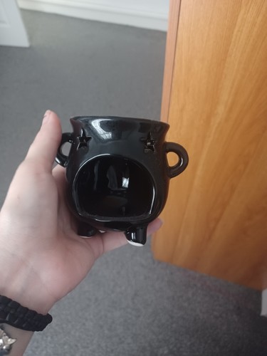 Cauldron tea light holder - tea,