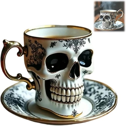 Gothic skull crusher coffee - crusher,