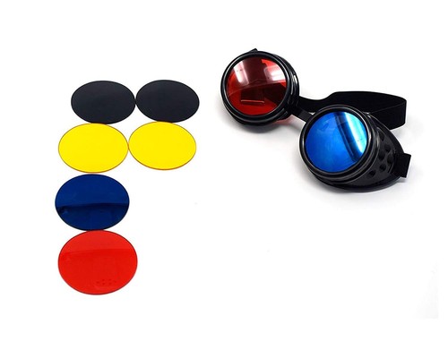 Pack steampunk goggle - 4,
