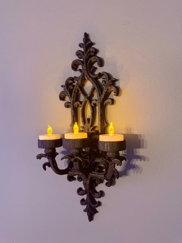 Gothic sconce wall - decor, tea