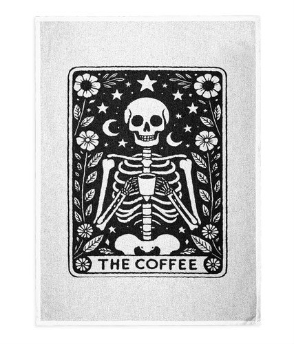 The coffee tarot - coffee, card