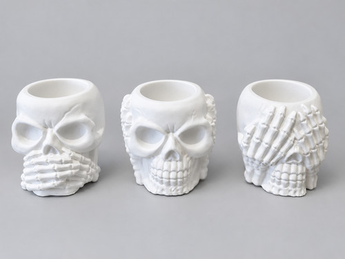Skulls tealight holder - tealight,