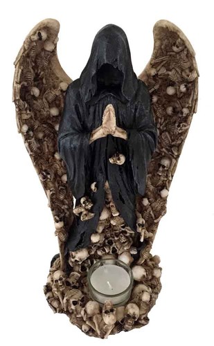 Gothic grim reaper tea light - grim,