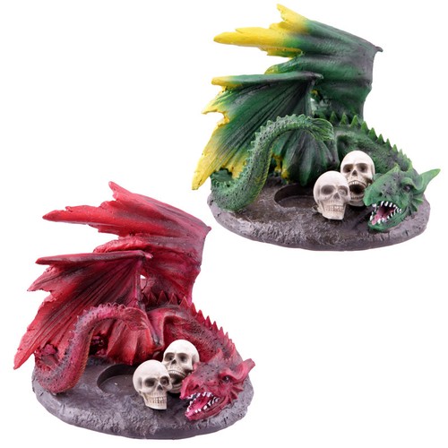 Spooky halloween gothic dragon - halloween,