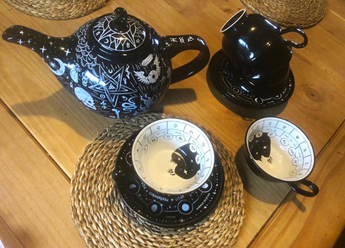 Killstar gothic home tea pot