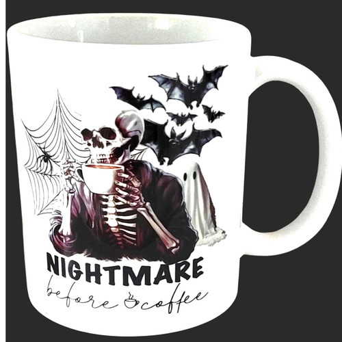 Nightmare before coffee mug - nightmare,