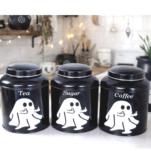 Sweary ghost tea coffee sugar - sweary,