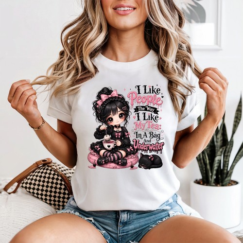 Gothic tea girl - gothic,