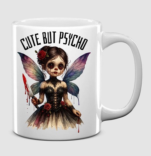 Cute but psycho mug - mug, |